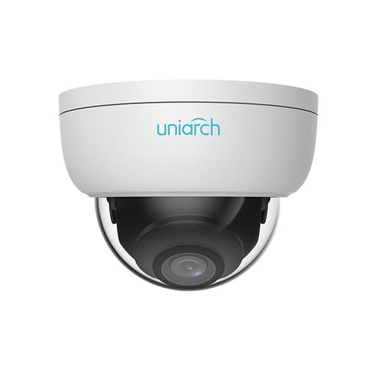 4MP Uniarch Minidome IPCamera, Ottica 2.8mm, Ik10
