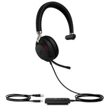 Yealink UH38 Auricolare Con cavo e senza cavo A Padiglione Musica e Chiamate USB tipo-C Bluetooth Nero
