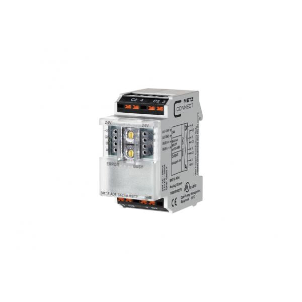 METZ CONNECT BMT-F-AO4 BACnet MS/TP modulo I/O digitale e analogico