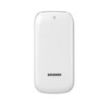 BRONDI STONE+ 2.4" DUAL SIM WHITE ITALIA SENIOR PHONE