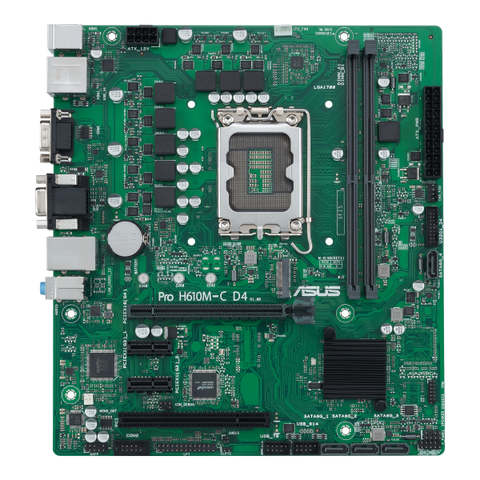 ASUS PRO H610M-C D4-CSM Intel H610 LGA 1700 micro ATX (MB ASUS PRO H610M-C D4-CSM)