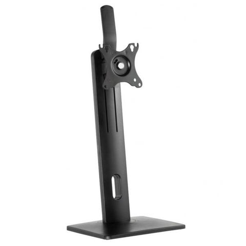 eSTUFF GLB226004 Supporti a parete per TV 81,3 cm [32] Scrivania Nero (Ergonomic Monitor Desk Stand - VESA 100x100, Screen Size - 13-27. VESA 100x100, Screen Size 13-27. - Warranty: 120M)
