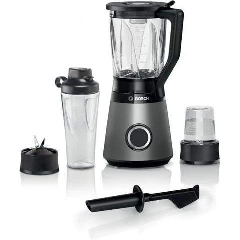 Bosch Serie 4 MMB6177S frullatore 1,5 L Frullatore da tavolo 1200 W Nero, Argento