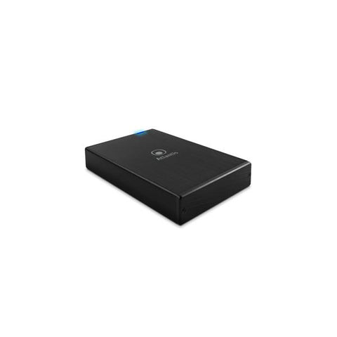 BOX ESTERNO ATLANTIS USB 3.0 SATA FINO A 4TB A06-HDE-354B x STORAGE 3.5'' nero inclusa base di supporto