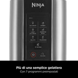 Ninja NC300EU macchina per gelato Gelatiera tradizionale 0,473 L 800 W Nero, Argento