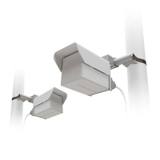 Mikrotik Wireless Wire Cube Pro 433 Mbit/s Bianco Supporto Power over Ethernet [PoE] (MikroTik Wireless Wire Cube Pro Kit 60 GHz Link Pre-Configured Pair - CubeG-5ac60aypair)
