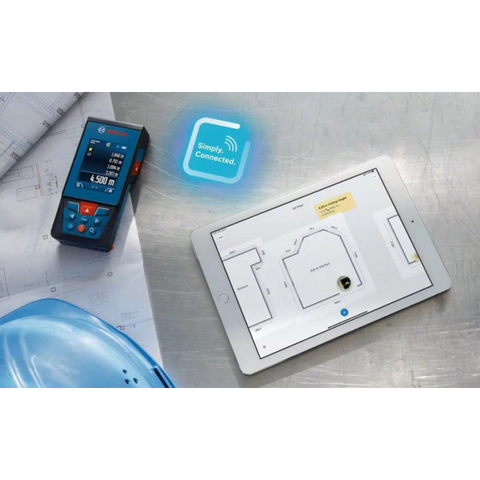 Bosch GLM 100-25 C Professional telemetro Nero, Blu, Rosso 4x 0,08 - 100 m