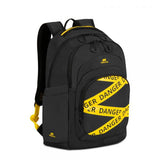 RIVACASE 5461 EREBUS ZAINO PER NOTEBOOK DA 15.6" 30 LT IN POLIESTERE TASCA FRONTALE TASCA POSTERIORE E TASCHE LATERALI NERO