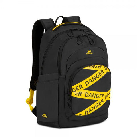 RIVACASE 5461 EREBUS ZAINO PER NOTEBOOK DA 15.6" 30 LT IN POLIESTERE TASCA FRONTALE TASCA POSTERIORE E TASCHE LATERALI NERO