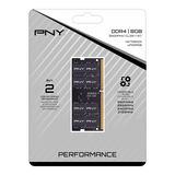 PNY MN8GSD43200-TB MEMORIA RAM 1x8GB 3.200 MHZ TECNOLOGIA DDR4 TIPOLOGIA SO-DIMM BLACK
