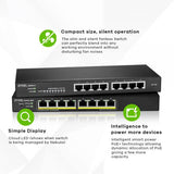Zyxel GS1915-8 Gestito L2 Gigabit Ethernet [10/100/1000] Nero (GS1915-8 - 8-PORT GBE SMART SWITCH) 