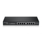 Zyxel GS1915-8 Gestito L2 Gigabit Ethernet [10/100/1000] Nero (GS1915-8 - 8-PORT GBE SMART SWITCH) 