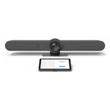 Logitech Rally Bar + Tap IP sistema di conferenza Collegamento ethernet LAN Sistema di videoconferenza di gruppo (Logitech - Video conferencing kit [Logitech Tap IP, Logitech Rally Bar] - Zoom Certif