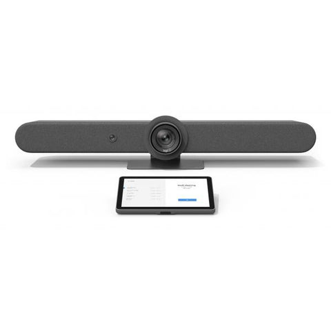 Logitech Rally Bar + Tap IP sistema di conferenza Collegamento ethernet LAN Sistema di videoconferenza di gruppo (Logitech - Video conferencing kit [Logitech Tap IP, Logitech Rally Bar] - Zoom Certif