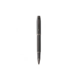 PARKER IM MONOCHROME PENNA ROLLER PUNTA F FUSTO GRIGIO SCURO INCHIOSTRO NERO CONFEZIONE REGALO