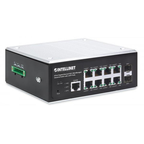 Intellinet 508278 switch di rete Gestito L2+/L3 Gigabit Ethernet (10/100/1000) Supporto Power over Ethernet (PoE) Nero