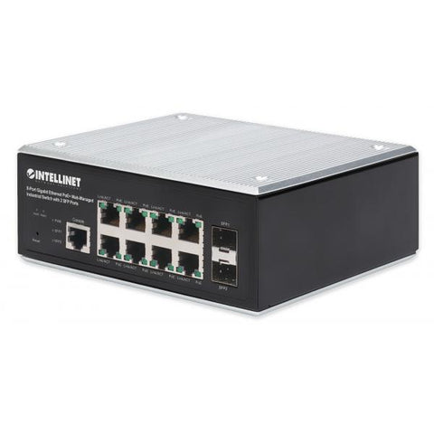 Intellinet 508278 switch di rete Gestito L2+/L3 Gigabit Ethernet (10/100/1000) Supporto Power over Ethernet (PoE) Nero