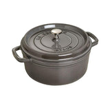 Staub 40509-312-0 padella 5,25 L Rotondo Grafite, Grigio