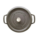 Staub 40500-246-0 padella 3,8 L Rotondo Grafite, Grigio