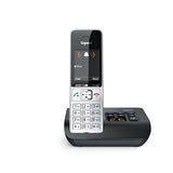 Gigaset COMFORT 500A Telefono analogico/DECT Identificatore di chiamata Nero, Argento