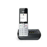 Gigaset COMFORT 500A Telefono analogico/DECT Identificatore di chiamata Nero, Argento