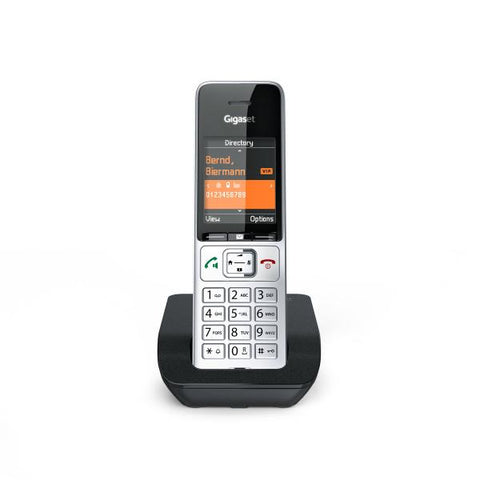 Gigaset COMFORT 500 Telefono DECT Identificatore di chiamata Nero, Argento