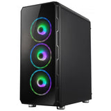 TECNO PC CASE GAMING ARGB LATERALE TRASPARENTE NERO TC-GAME 13