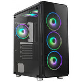 TECNO PC CASE GAMING ARGB LATERALE TRASPARENTE NERO TC-GAME 13