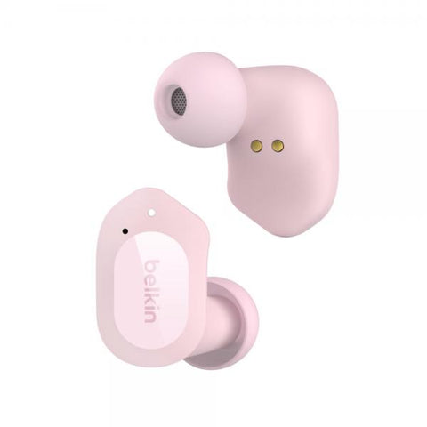 BELKIN SOUNDFORM PLAY AURICOLARI TRUE WIRELESS STEREO BLUETOOTH CON MICROFONO INTEGRATO PINK