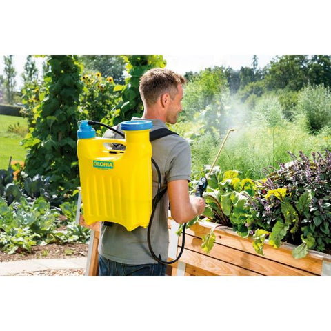 GLORIA Hobby 1200 Spruzzatore da giardino a spalla 12 L
