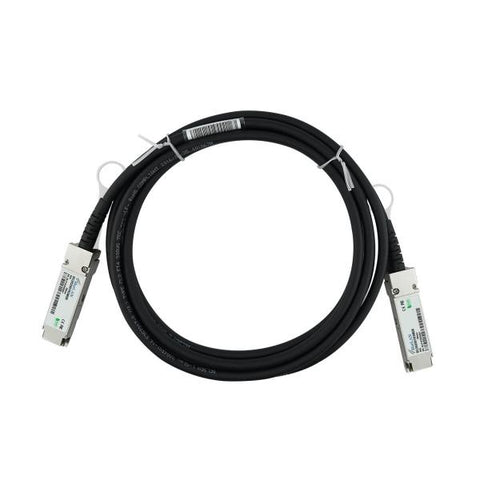 BlueOptics MC2207130-0A1-BL InfiniBand/fibre optic cable 2 m QSFP Corallo, Argento