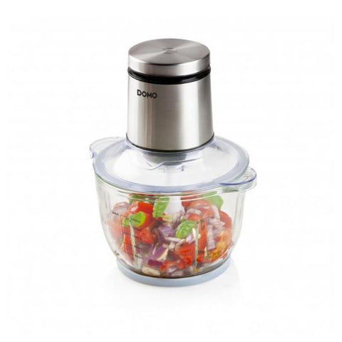 Domo DO9244MC robot da cucina 400 W 1,4 L Acciaio inossidabile, Trasparente