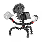 Joby JB01645-BWW treppiede Smartphone/macchina fotografica digitale 3 gamba/gambe Nero, Rosso (Joby GorillaPod Mobile Vlogging Kit -)