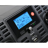 Technaxx TE22 adattatore e invertitore Auto 2000 W Nero (Technaxx TE22 str?madapter og vekselre)