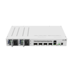Mikrotik CRS504-4XQ-IN switch di rete Gestito Fast Ethernet (10/100) Supporto Power over Ethernet (PoE) Bianco