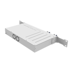Mikrotik CRS504-4XQ-IN switch di rete Gestito Fast Ethernet [10/100] Supporto Power over Ethernet [PoE] Bianco (Cloud Router Switch - 504-4XQ-IN with QCA9531 650 - MHz CPU, 16 x 25G port 98DX4310 swi