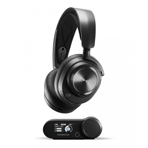 Steelseries Arctis Nova Pro Auricolare Con cavo e senza cavo A Padiglione Giocare Bluetooth Base di ricarica Nero
