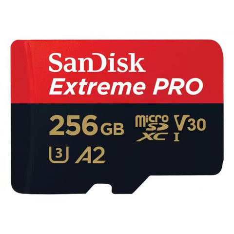 SanDisk Extreme PRO 256 GB MicroSDXC UHS-I Classe 10