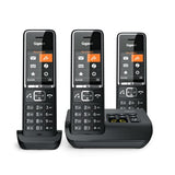 Gigaset COMFORT 550A Telefono analogico Identificatore di chiamata Nero