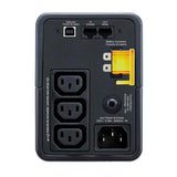 APC Back-UPS A linea interattiva 0,5 kVA 300 W 3 presa(e) AC