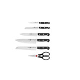 ZWILLING Gourmet 7 pz Set di coltelli/coltelleria con ceppo