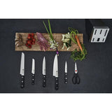 ZWILLING Gourmet 7 pz Set di coltelli/coltelleria con ceppo