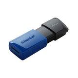 KINGSTON DATA TRAVELER EXODIA M CHIAVETTA USB 3.2 64GB NERO BLU