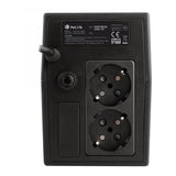 NGS FORTRESS1200V3 GRUPPO DI CONTINUITA UPS 480W 2XPRESE SCHUKO OFF-LINE CONVERTITORE AVR BUCK-BOOST NERO