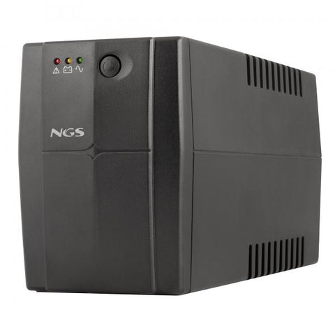 NGS FORTRESS1200V3 GRUPPO DI CONTINUITA UPS 480W 2XPRESE SCHUKO OFF-LINE CONVERTITORE AVR BUCK-BOOST NERO