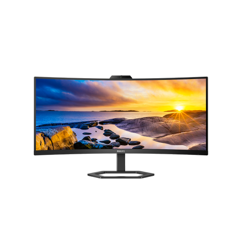 Pantalla LED Philips serie 5000 34E1C5600HE/00 de 86,4 cm [34] 3440 x 1440 píxeles 4K Ultra HD Nero (Philips 34E1C5600HE - WLED 34 VA 4ms,)