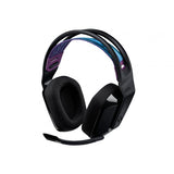 LOGITECH G535 LIGHTSPEED CUFFIA GAMING WIRELESS CON MICROFONO FLIP TO MUTE AUDIO STEREO RICARICABILE TRAMITE USB BLACK