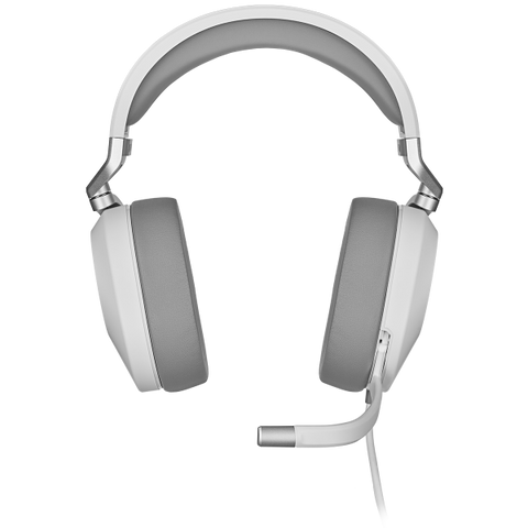 Corsair HS65 SURROUND Auricolare Cablato Portatile Giocare Bianco