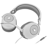 Corsair HS65 SURROUND Auricolare Cablato Portatile Giocare Bianco