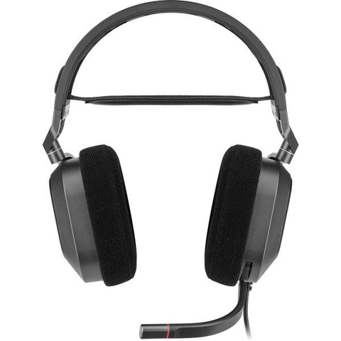 Corsair HS80 RGB USB Auricolare Cablato Portatile Giocare Carbonio